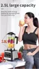Frullatore, potenza 6000W, contenitore 25L, 2,5L, 2 in 1, Anteprima dell’immagine prodotto 9