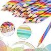 30 Stück Regenbogen Buntstifte, Regenbogenstifte Kinder Produktbild-Vorschau 6