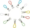 A collection of colorful clips arranged in a circular pattern against a white background. Anteprima dell’immagine prodotto