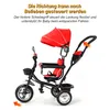 4 in 1 Baby-Dreirad Kinderdreirad Lenkstange Fahrrad Baby Produktbild-Vorschau 6