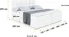 ALTDECOR Boxspringbett mit Multipocket-Matratze H4 (20 cm Produktbild-Vorschau 6