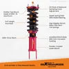 Kit de suspension š€ vis filetšŠes sport pour Honda Civic Voir les images du produit 7