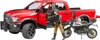 bruder RAM 2500 Power Wagon mit Ducati Desert Sled und Produktbild-Vorschau 10