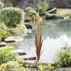 Gartendeko "Schilf" aus Metall mit Edelrost, 91 cm hoch, Produktbild-Vorschau 2