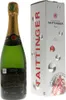 A bottle of Taittinger champagne and its gift box. Produktbild-Vorschau