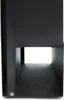 A close-up, straight-on view of a dark gray mailbox, showing the opening and interior. Náhľad obrázku produktu
