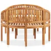The Living Store 3-tlg. Garten-Lounge-Set Massivholz Teak Produktbild-Vorschau 3
