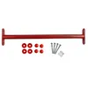 4iQ 5x Metall Turnstange 60 cm Kinder Rot – Set Reckstangen Produktbild-Vorschau 2