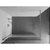 Mexen Kioto Duschwand 130 x 200 cm, Transparent/Frost 8 mm, Produktbild-Vorschau 4