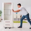 ECD Germany Wózek transportowy okrągły, Ø 57x14,5 cm, z Podgląd zdjęcia produktu 8