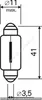 Osram gloeilamp, kentekenverlichting, type 6413 Productafbeelding-voorbeeld 6