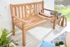 riess-ambiente Massive Gartenbank EMPIRE TEAK 120cm Produktbild-Vorschau 2