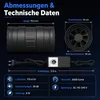 100mm Rohrventilator mit  Gleichstrommotor, leiser Produktbild-Vorschau 3