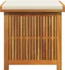 vidaXL Outdoor-Kissenbox 60x50x61 cm Massivholz Akazie Produktbild-Vorschau 5