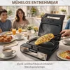 Syntrox Germany Omelette Maker Gusto 800W Produktbild-Vorschau 4