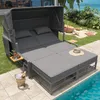 Gartenlounge-Set für 2-4 Personen - Sonnenliegen mit Produktbild-Vorschau 1