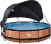 Piscina fuori terra EXIT Wood con struttura in legno, ø360, Anteprima dell’immagine prodotto 1