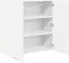 vidaXL Szafka wisząca, biała, 80 x 31 x 80 cm, płyta Podgląd zdjęcia produktu 5
