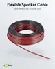 Goobay 67735 Kabel głośnikowy czerwony/czarny CCA, 10 m - Podgląd zdjęcia produktu 5