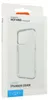 The image shows the packaging of a transparent phone case. Produktbild-Vorschau