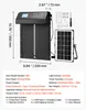 VEVOR Hühnerklappe Solar- & Batteriebetrieben, Hühnertür Produktbild-Vorschau 7