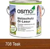 Osmo Holzschutz Öl-Lasur Teak 2,50 l - 12100014 Produktbild-Vorschau 2