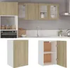 vidaXL Armadio a muro rovere Sonoma 39,5x31x60 cm Materiale Anteprima dell’immagine prodotto 1