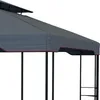 paramondo Deluxe Gartenpavillon, 4 x 3 m, anthrazit Produktbild-Vorschau 5