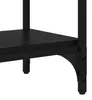 Konsola Czarny Dąb 80 x 29 x 75 cm Materiał drewnopochodny Podgląd zdjęcia produktu 8