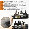 KRUMAD Set da 2 mensole per doccia senza foratura – Mensola Anteprima dell’immagine prodotto 5