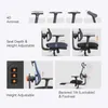 Ergonomiczne krzesło biurowe – MagicH-GPRO – podnóżek – Podgląd zdjęcia produktu 2