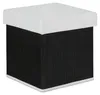 Pouf Relaxdays con vano portaoggetti, imbottito, Anteprima dell’immagine prodotto 10