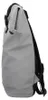 Rolltop-Rucksack mit Steckschnalle, Grau, gepolsterter Produktbild-Vorschau 3
