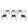 vidaXL Table de camping pliante avec 4 tabourets Hauteur Voir les images du produit 1