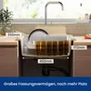 Keramikspüle 55x50 cm Küchenspüle, kratzfest & pflegeleicht Produktbild-Vorschau 12