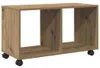 vidaXL Skříňka na kolečkách Artisan dub 72x33x42,5 cm Náhled obrázku produktu 7