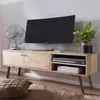FineBuy HiFi Lowboard SIKAR Mango Bois massif Commode TV Voir les images du produit 1