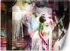 Vlies fototapete Ballerinas abstrakt 150x105 cm Feeby Bunt Produktbild-Vorschau 1