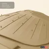 Tappetini Audi A6 personalizzabili in gomma Beige 4 pz Anteprima dell’immagine prodotto 11