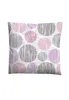 A pillow with a circular pattern. Produktbild-Vorschau