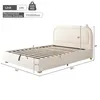 Boxspringbed 140 x 190 cm met hydraulische opbergruimte, Productafbeelding-voorbeeld 12