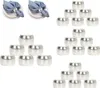 24 Serviettenringe, ideal für Weihnachten, Hochzeiten, Produktbild-Vorschau 1