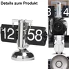 Retro Digital Flip Down Uhr mit internem Zahnradantrieb Produktbild-Vorschau 2