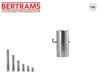 Ofenrohr Bertrams Ø 120 mm feueraluminiert silber 0,25 m Produktbild-Vorschau 2