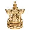 A wooden carousel model. Anteprima dell’immagine prodotto