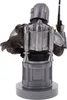 A bust of the Mandalorian character from Star Wars, viewed from the back, mounted on a stand. Anteprima dell’immagine prodotto
