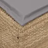 vidaXL Tabourets de jardin, lot de 2, beige et gris clair, Voir les images du produit 9