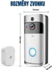 BOT Smart Doorbell A1 WiFi s kamerou 720p strieborný Náhľad obrázku produktu 2