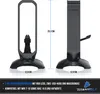 Titanwolf Kopfhörerständer mit 2 x USB 3.2 und Mausbungee Produktbild-Vorschau 3