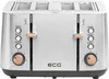 A studio shot of a four-slice toaster. Produktbild-Vorschau